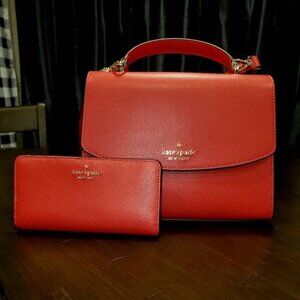 Kate Spade Darcy satchel and matching wallet